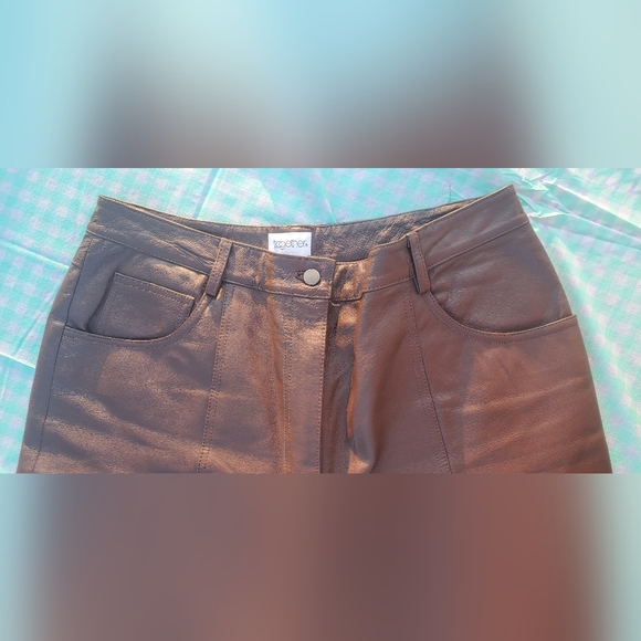 Together Leather Pants 14Tall - Picture 3 of 5